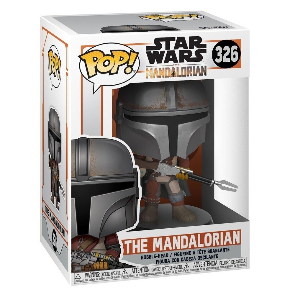 Funko Pop Star Wars The Mandalorian 326 Vinyl Bobble-Head Figure Vinyl New